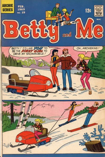 Betty and Me #19 (1969)