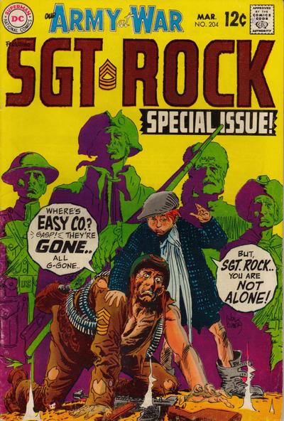 Our Army at War #204 (1969)