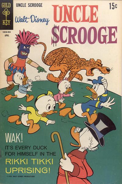 Uncle Scrooge #80 (1969)