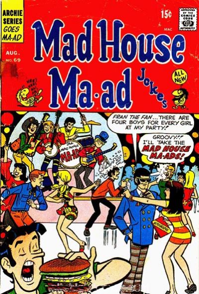Mad House Ma-ad Jokes #69 (1969)