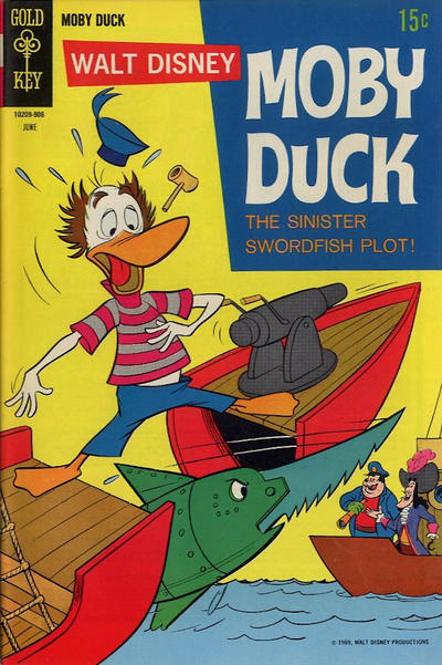 Walt Disney Moby Duck #6 (1969)