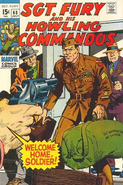 Sgt. Fury and His Howling Commandos #68 (1969)