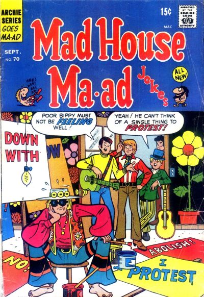 Mad House Ma-ad Jokes #70 (1969)