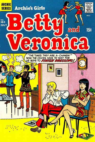 Archie's Girls Betty and Veronica #163 (1969)