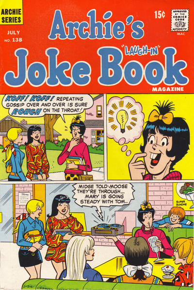Archie's Joke Book Magazine #138 (1969)