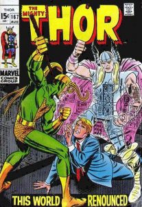 The Mighty Thor #167 (1969)