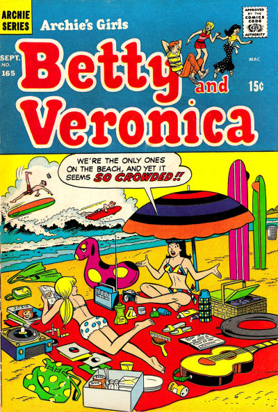 Archie's Girls Betty and Veronica #165 (1969)