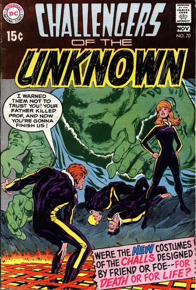 Challengers of the Unknown #70 (1969)
