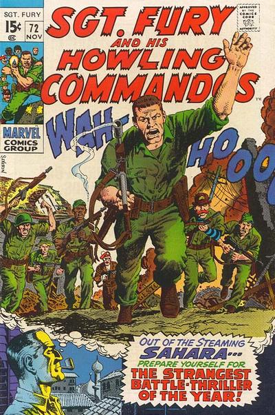 Sgt. Fury and His Howling Commandos #72 (1969)