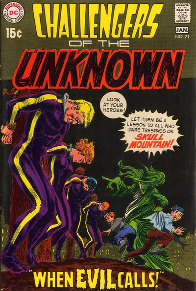 Challengers of the Unknown #71 (1969)