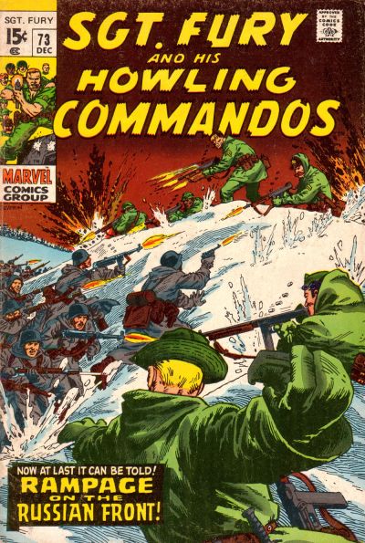 Sgt. Fury and His Howling Commandos #73 (1969)