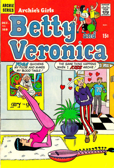 Archie's Girls Betty and Veronica #168 (1969)