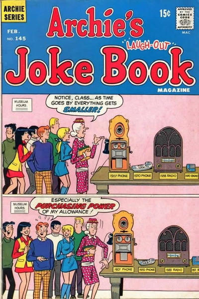 Archie's Joke Book Magazine #145 (1970)