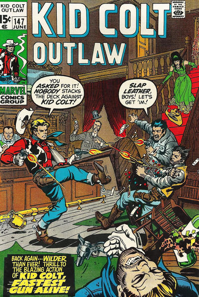Kid Colt Outlaw #147 (1970)