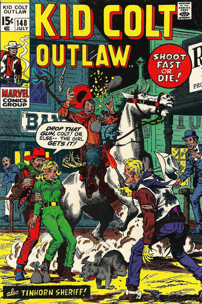 Kid Colt Outlaw #148 (1970)
