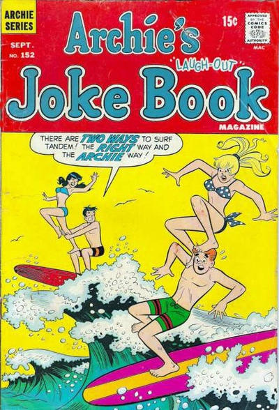 Archie's Joke Book Magazine #152 (1970)
