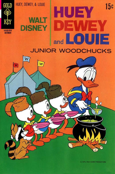 Walt Disney Huey, Dewey and Louie Junior Woodchucks #7 (1970)