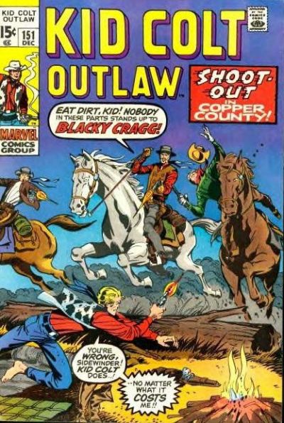 Kid Colt Outlaw #151 (1970)