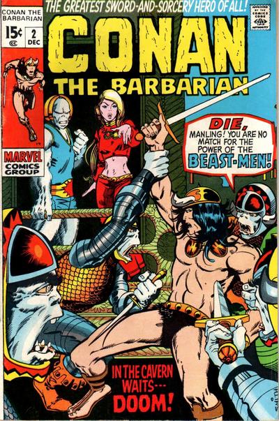 Conan the Barbarian #2 (1970)