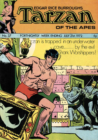Edgar Rice Burroughs Tarzan of the Apes [Second Series] #37 (1971)