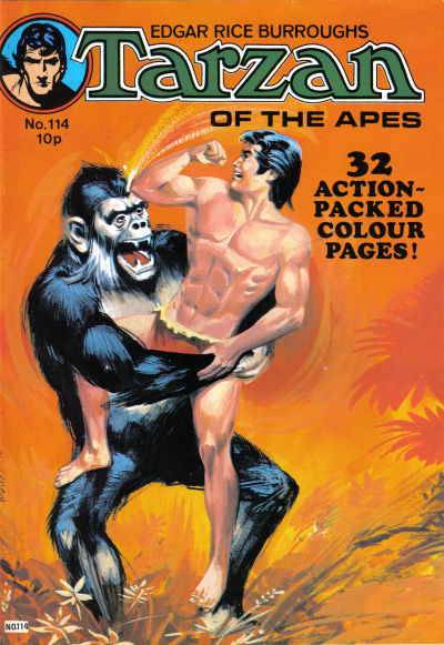 Edgar Rice Burroughs Tarzan of the Apes [Second Series] #114 (1971)