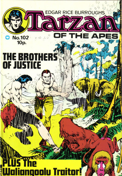 Edgar Rice Burroughs Tarzan of the Apes [Second Series] #102 (1971)