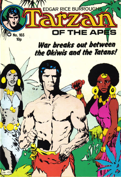 Edgar Rice Burroughs Tarzan of the Apes [Second Series] #103 (1971)