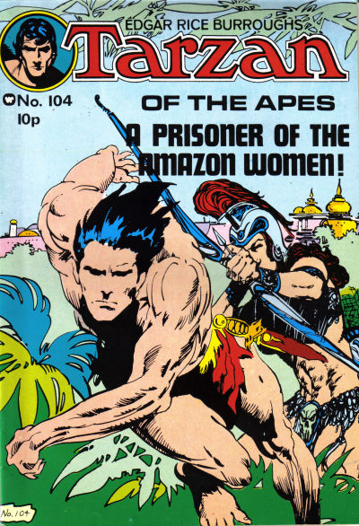 Edgar Rice Burroughs Tarzan of the Apes [Second Series] #104 (1971)