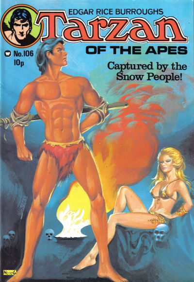 Edgar Rice Burroughs Tarzan of the Apes [Second Series] #106 (1971)