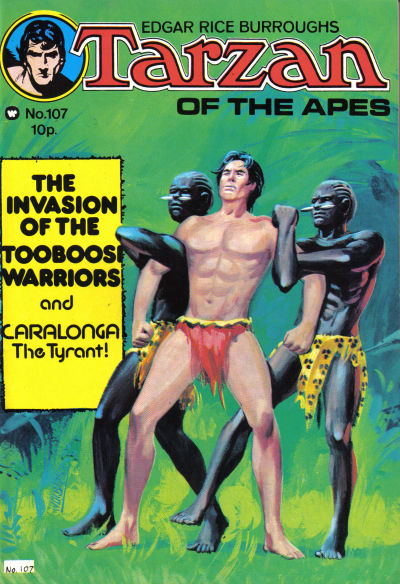 Edgar Rice Burroughs Tarzan of the Apes [Second Series] #107 (1971)