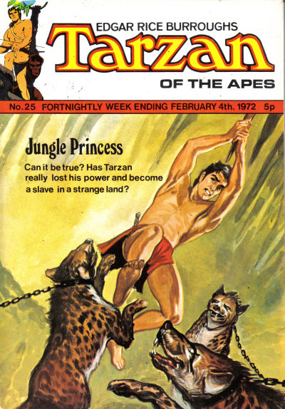 Edgar Rice Burroughs Tarzan of the Apes [Second Series] #25 (1971)