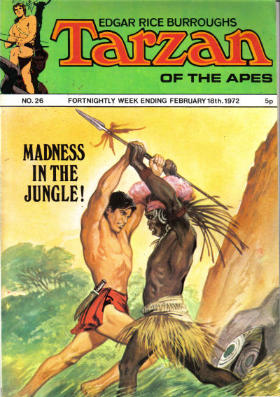 Edgar Rice Burroughs Tarzan of the Apes [Second Series] #26 (1971)