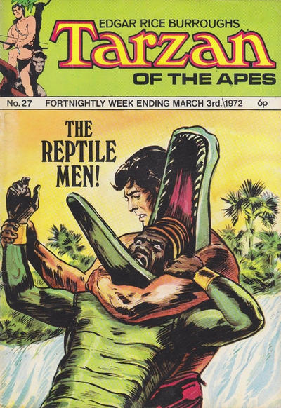 Edgar Rice Burroughs Tarzan of the Apes [Second Series] #27 (1971)