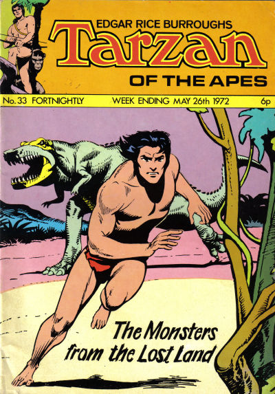 Edgar Rice Burroughs Tarzan of the Apes [Second Series] #33 (1971)