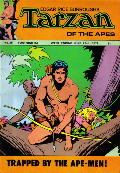 Edgar Rice Burroughs Tarzan of the Apes [Second Series] #35 (1971)