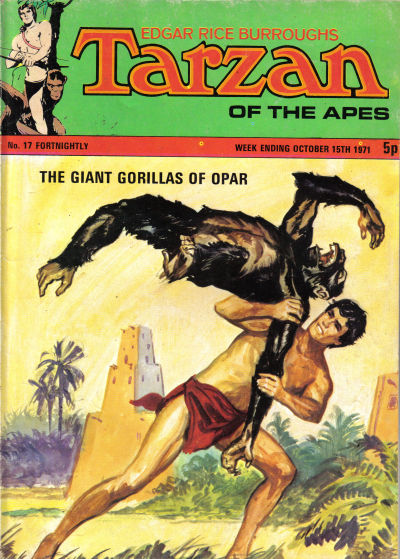 Edgar Rice Burroughs Tarzan of the Apes [Second Series] #17 (1971)
