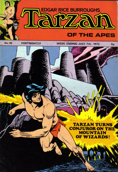 Edgar Rice Burroughs Tarzan of the Apes [Second Series] #36 (1971)