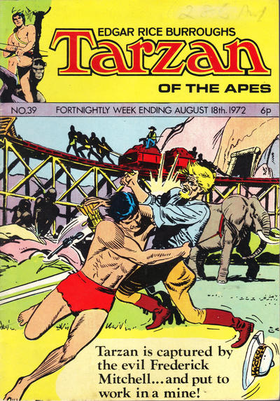Edgar Rice Burroughs Tarzan of the Apes [Second Series] #39 (1971)