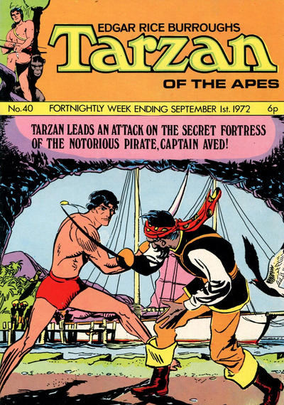 Edgar Rice Burroughs Tarzan of the Apes [Second Series] #40 (1971)