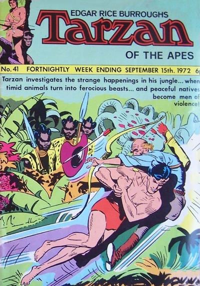Edgar Rice Burroughs Tarzan of the Apes [Second Series] #41 (1971)