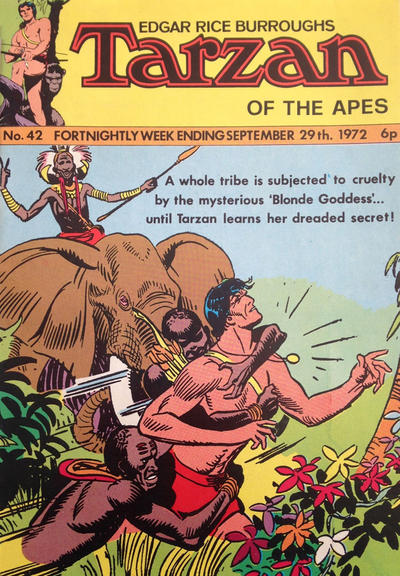 Edgar Rice Burroughs Tarzan of the Apes [Second Series] #42 (1971)