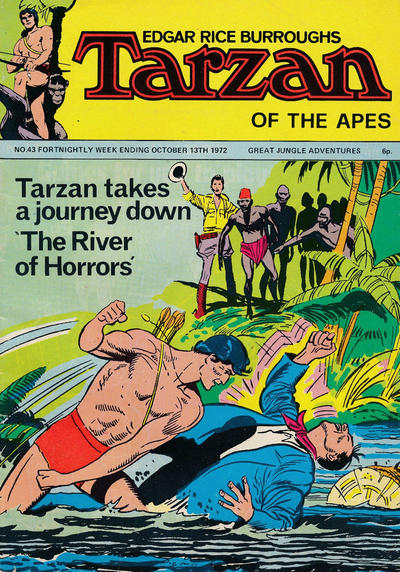 Edgar Rice Burroughs Tarzan of the Apes [Second Series] #43 (1971)