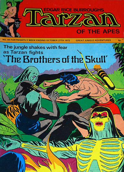 Edgar Rice Burroughs Tarzan of the Apes [Second Series] #44 (1971)