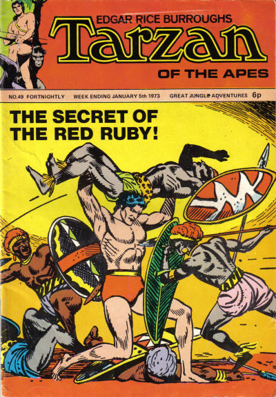 Edgar Rice Burroughs Tarzan of the Apes [Second Series] #49 (1971)