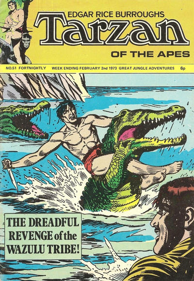 Edgar Rice Burroughs Tarzan of the Apes [Second Series] #51 (1971)