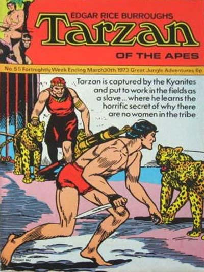 Edgar Rice Burroughs Tarzan of the Apes [Second Series] #55 (1971)