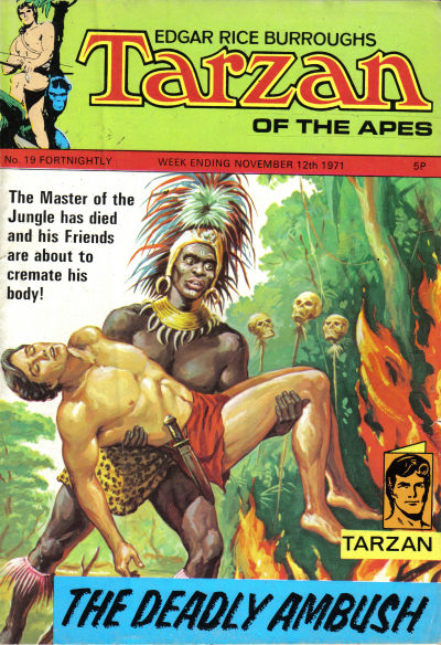 Edgar Rice Burroughs Tarzan of the Apes [Second Series] #19 (1971)