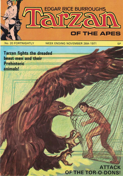 Edgar Rice Burroughs Tarzan of the Apes [Second Series] #20 (1971)