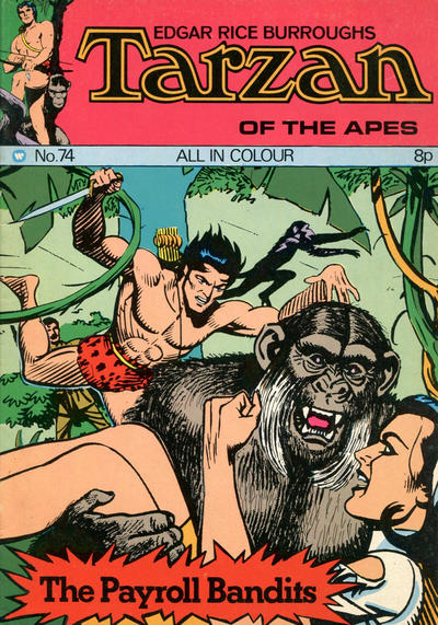 Edgar Rice Burroughs Tarzan of the Apes [Second Series] #74 (1971)