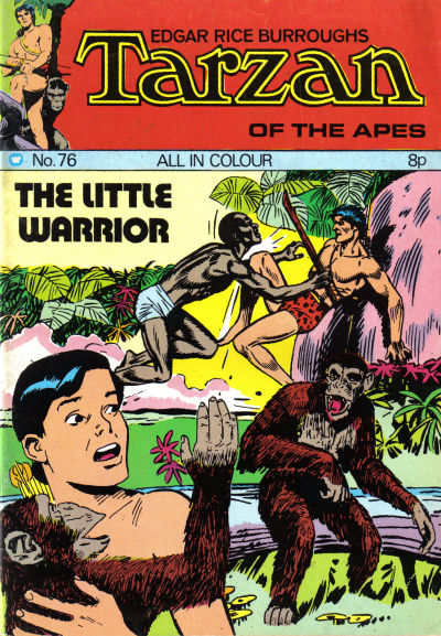 Edgar Rice Burroughs Tarzan of the Apes [Second Series] #76 (1971)